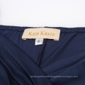 Kate Kasin Sexy Womens Comfortable Spaghetti Straps V-Neck Navy Maxi Maternity Dress KK000674-3